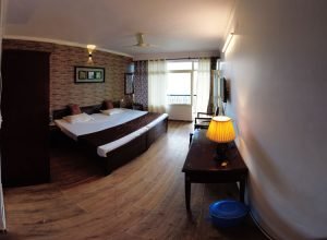 lake view room with terrace